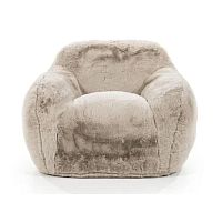 Contemporary armchair HUGvelvetbeigeliving room
