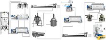 Battery cathode production line automatic