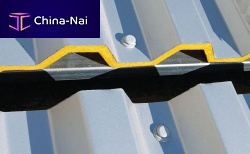 Flat roofing TEK 28sheet metalmetal lookpitch from 2% to 20%