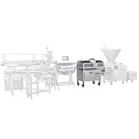 Ground meat portioning machine MMP223automatic