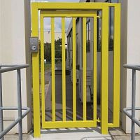 Steel garden gate