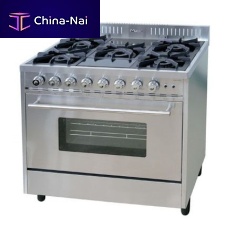 Gas range cooker MHO-3651Dcast ironwith grill