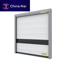 Folding door FAST PACKgalvanised steelPVChigh-speed
