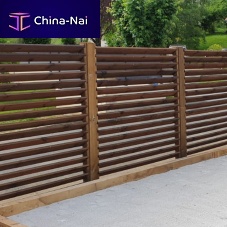 Louvered fence ROMAGNEresidentialcommercialwooden
