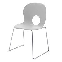 Contemporary chair OLIVIA SLIMindooroutdoorpolypropylene