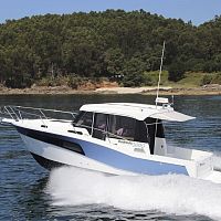 Inboard express cruiser 1090 Evolutiontwin-enginehard-top10-person max.