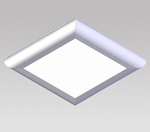 Contemporary ceiling light TC-Lsquaresheet steelextruded aluminum