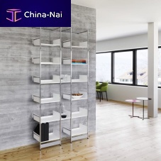 Wall-mounted shelf POOL 220contemporaryaluminumsheet steel