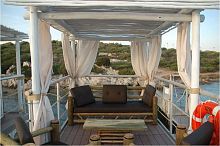 Exterior decoration marine upholstery fabric MamboPVC