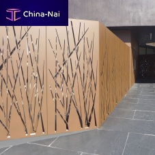 Fence with panels TROPICANA gardencommercialmetal