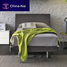 Single bed CLIOcontemporarywith headboardwith in-base storage