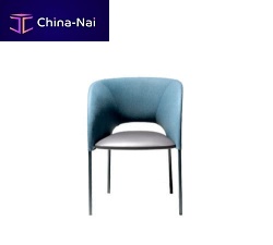 Contemporary chair Yumiindooroutdoorfabric