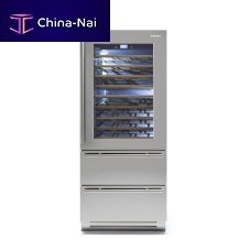 Serving wine cabinet KS8990HWT6built-instainless steelwooden
