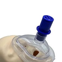 Medical check valve 3033PPVCblue