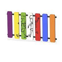 Bar fence VED LP 01playgroundsteelpolyethylene