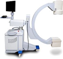 Mobile C-arm Visionspecwith integrated video monitor