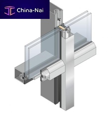 Stick system curtain wall FORSTER TERMFIX VARIOmetal and glasswith integrated insulationhigh-resistance