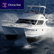Catamaran express cruiser V1100 Discoveryinboarddieseltwin-engine