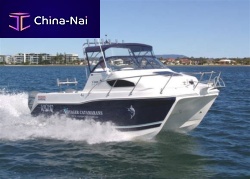 Catamaran cabin cruiser V625 SportFishoutboardplaning hullopen