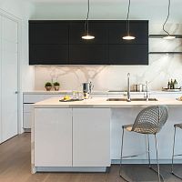 Ceramic countertop I NATURALIwhitegrayblack