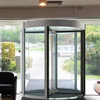 Revolving door REVLOCK 603 entryglasscontemporary