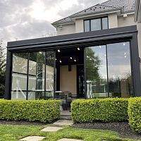 Glass window CLASSYaluminumslidingdouble-glazed