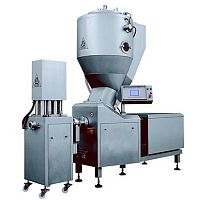 Meat portioning machine automatic
