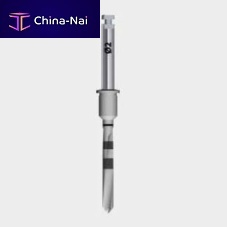 Dental implantology burr DRP200inox pluscylindrical