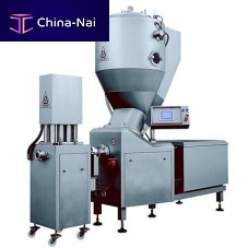 Meat portioning machine automatic
