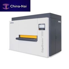 Edge rounding deburring machine EdgeBreaker® 3000cuttingmetal partsfor sheet metal