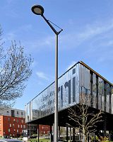 Cast aluminum lamp post ELIPTurbancontemporaryPMMA