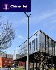 Cast aluminum lamp post ELIPTurbancontemporaryPMMA