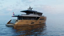 Cruising motor yacht Pacific Omega 78explorerexpeditionwheelhouse