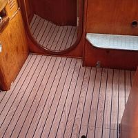Synthetic teak floor covering Carpetfor boatsfor yachtsfor sailboats
