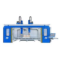 Cutting machine with exchange table G-S-Wwater-jetfor plasticsfor fabrics