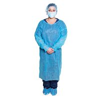 Women's surgical gown 301BLpolypropylenenon-sterileblue