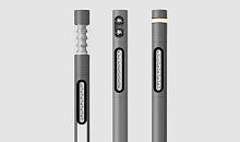 Contemporary light column LIFPMMAextruded aluminumcast aluminum