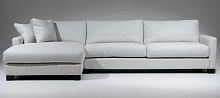 Corner sofa HUDSONcontemporaryfabricgray