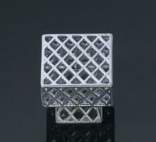 Contemporary door knob COLORADOsterling silver