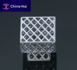 Contemporary door knob COLORADOsterling silver