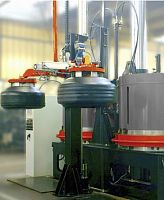 Column type press pneumaticautomaticfor production