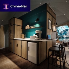 Kitchen counter woodenL-shapedmodular
