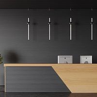 Furniture panel RIBBONwall-mountedcoverfurniture