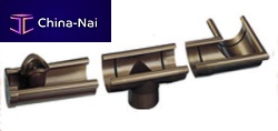 Round roof gutter