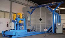 Shuttle roto-molding machine ROTOBOX