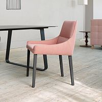 Contemporary chair LONG ISLANDindoorfabricleather