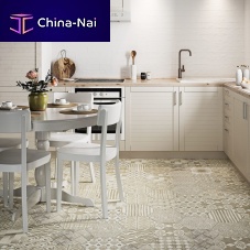 Indoor hexagonal tile TEXkitchenfloorporcelain stoneware