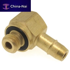 Pneumatic fitting MLA-..-.barbed90� anglebrass