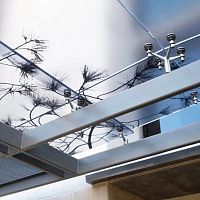 Single-glazed skylight polycarbonateacrylicPETG