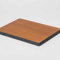 Wall-mounted decorative panel DEBO HUWAI-HPL Compact Exterior Nature Woodfor facade claddingconstructionhigh-resistance